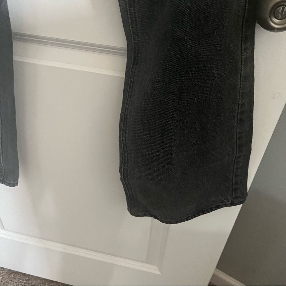 Pacsun high rise boot cut black jeans. Button fly. - Picture 5 of 8